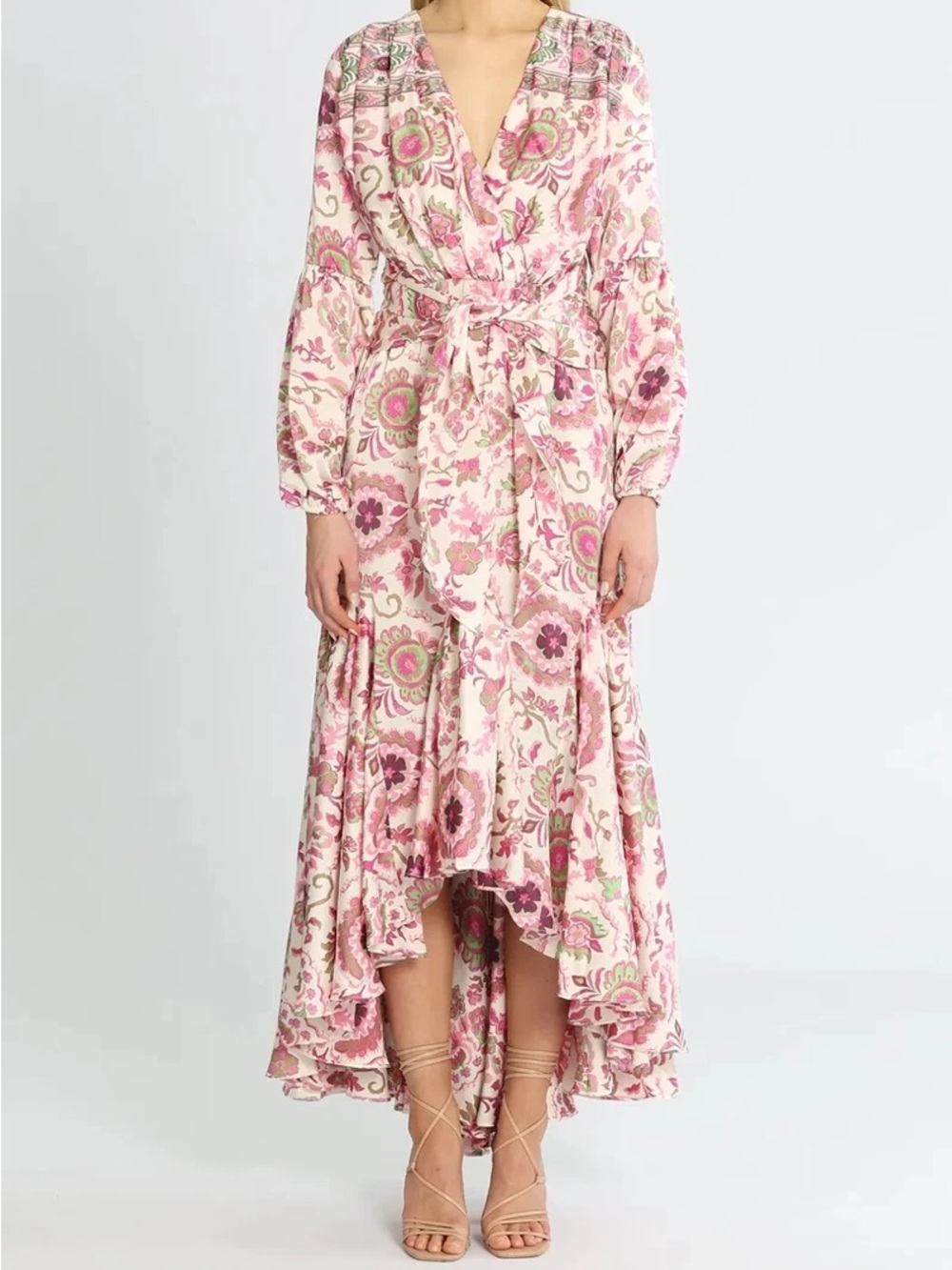 NWT Elliatt Lucy Dress in Pink Multi Size Small